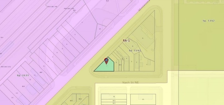 4701 Minnesota Ave NE, Washington, DC for lease - Plat Map - Image 2 of 2