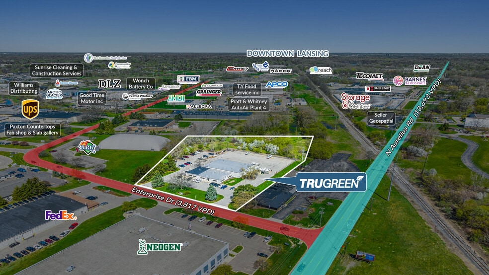 5935 Enterprise Dr, Lansing, MI for sale - Building Photo - Image 2 of 5