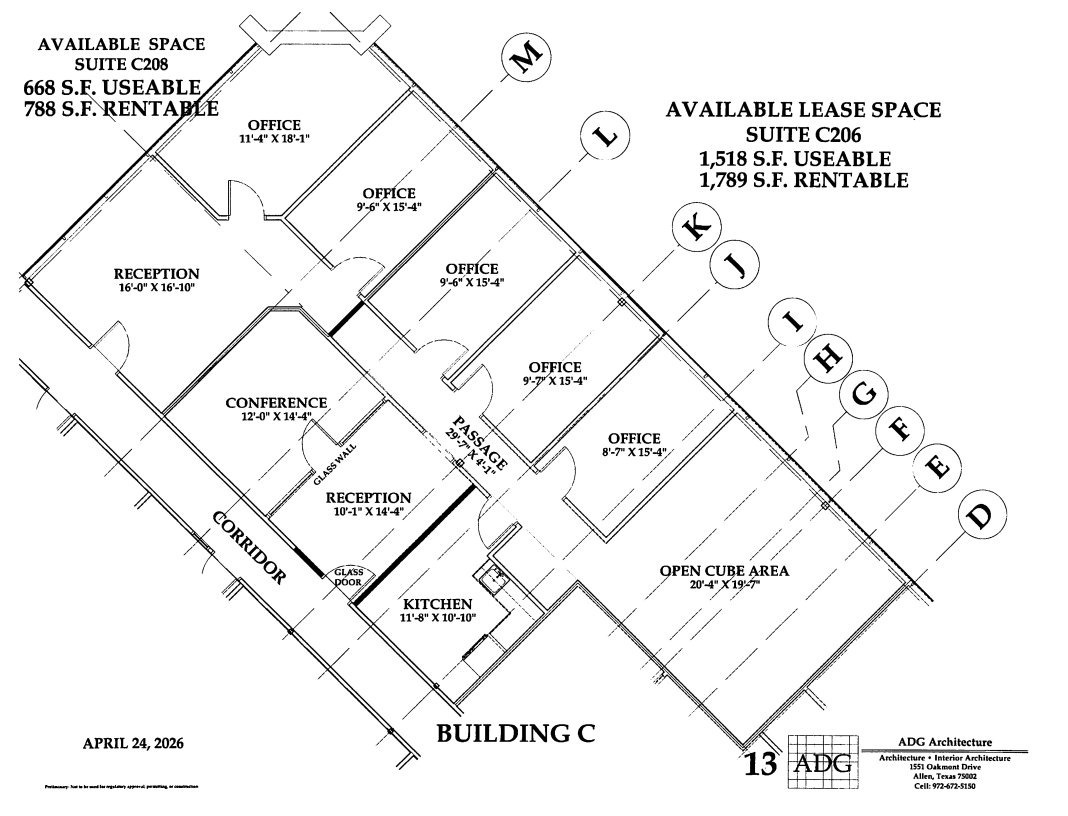 4320 N Belt Line Rd, Irving, TX à louer Plan d’étage- Image 1 de 1