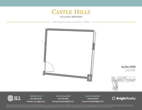 2540 King Arthur Blvd, Lewisville, TX for lease Floor Plan- Image 1 of 1