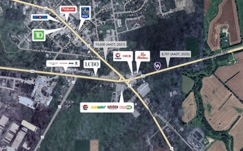 8014 Wellington Road 109, Arthur, ON - AERIAL  map view