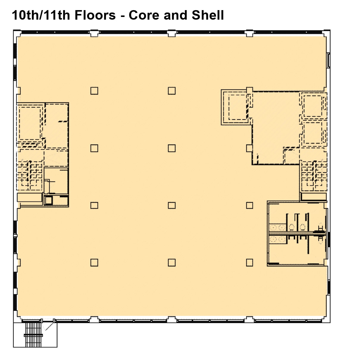 220 W 19th St, New York, NY à louer Plan d’étage- Image 1 de 2