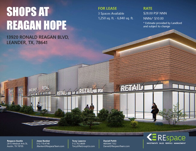 More details for 13920 Ronald W Reagan Blvd, Leander, TX - Office/Medical, Office/Retail for Lease