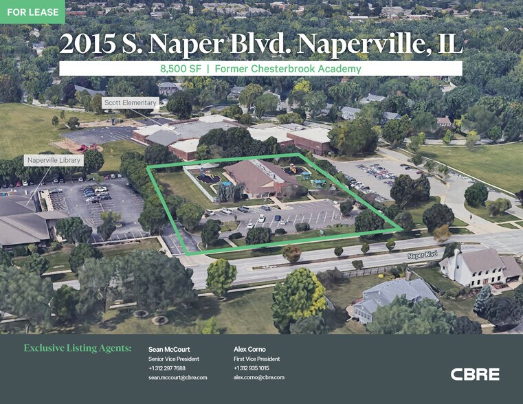 2015 S Naper Blvd, Naperville, IL à louer - Photo du bâtiment - Image 1 de 9