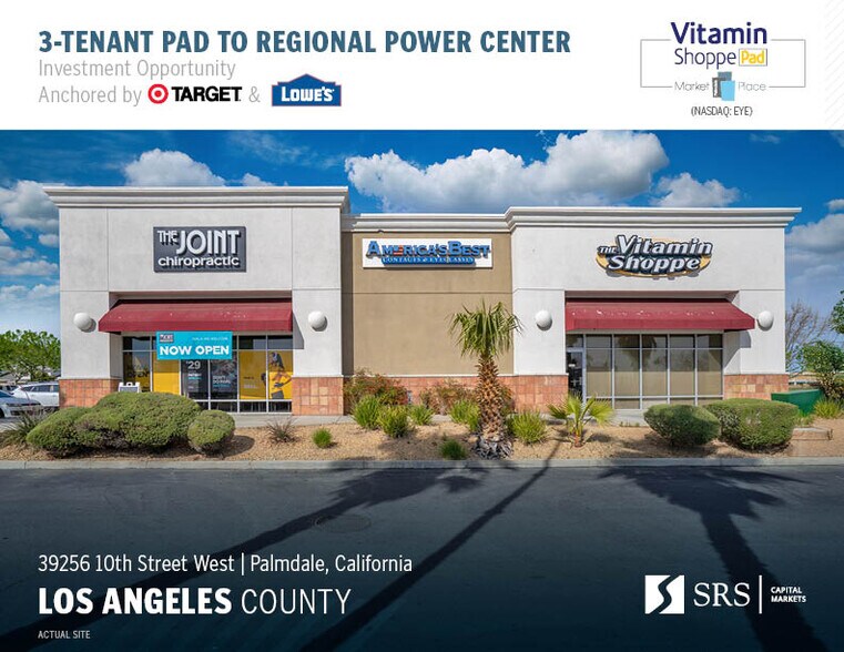 39256 10th St W, Palmdale, CA à vendre - Photo du bâtiment - Image 1 de 10