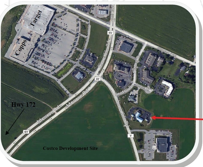 2141 Lime Kiln Rd, Green Bay, WI for sale - Aerial - Image 2 of 9