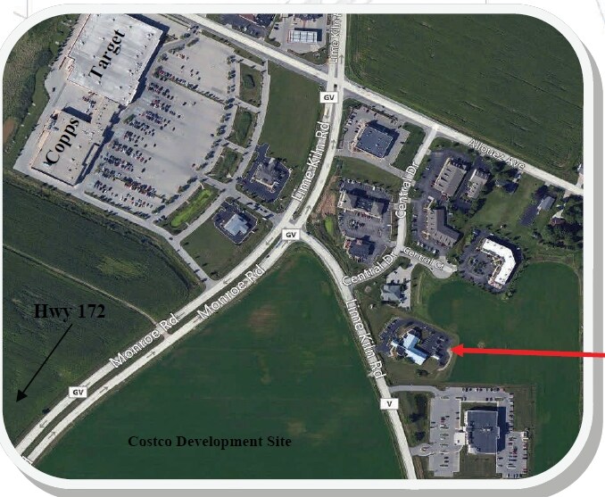 2141 Lime Kiln Rd, Green Bay, WI à vendre - Aérien - Image 2 de 9