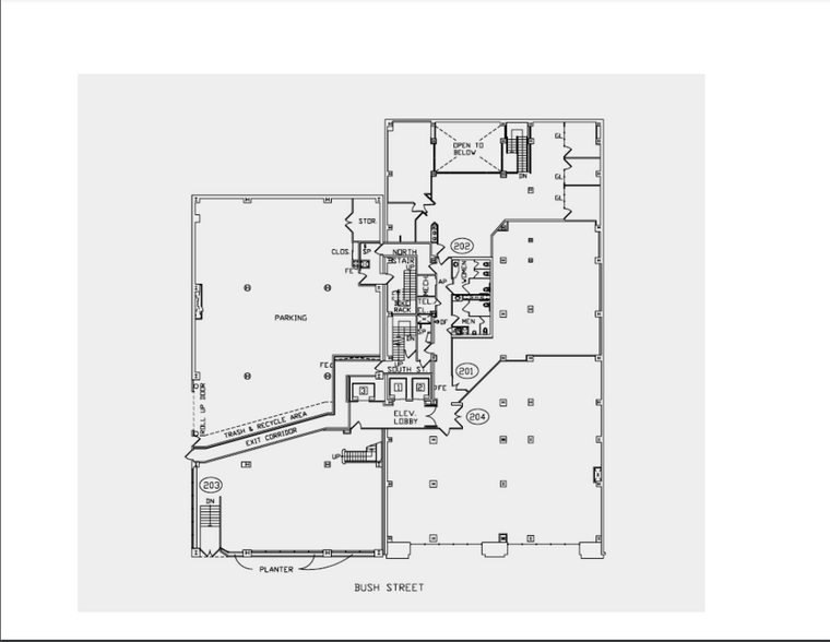 530-540 Bush St, San Francisco, CA for lease - Typical Floor Plan - Image 2 of 3