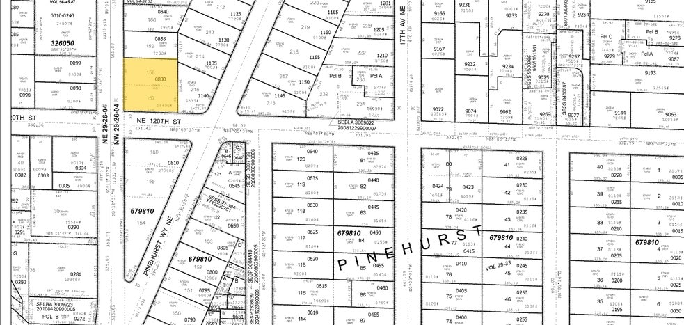 12000 15th Ave NE, Seattle, WA for sale - Plat Map - Image 2 of 4