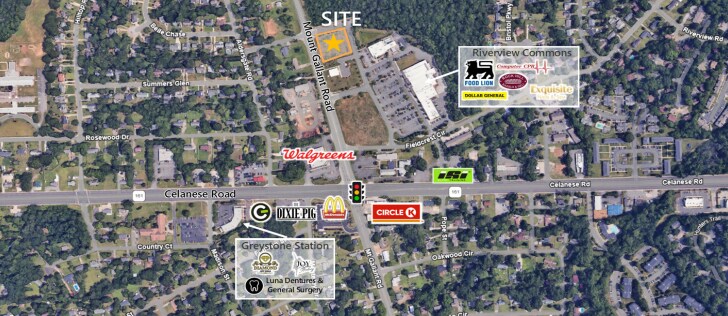 1956 Mt Gallant Rd, Rock Hill, SC à vendre - Aérien - Image 2 de 4