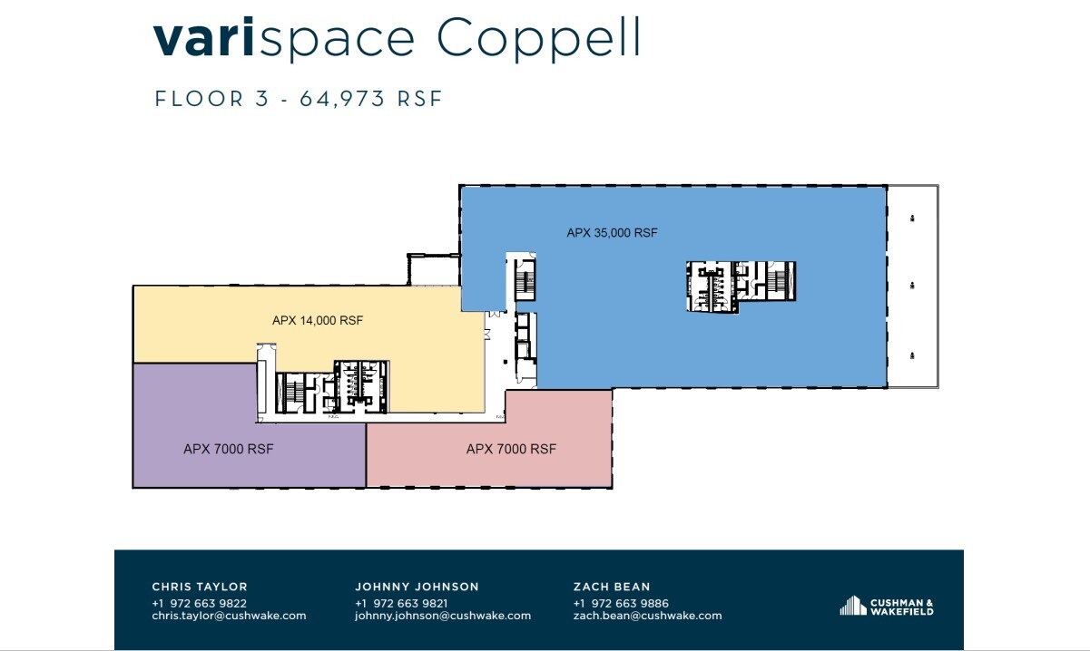 450 N Freeport Pky, Coppell, TX à louer Plan d  tage- Image 1 de 1