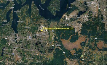 2800 Marvin Rd, Lacey, WA - Aérien  Vue de la carte