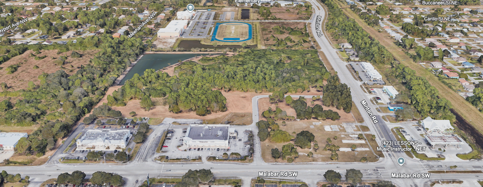 6370 Minton Rd NW, Palm Bay, FL for lease - Aerial - Image 2 of 5