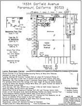 14520-14534 Garfield Ave, Paramount, CA à louer Plan de site- Image 1 de 1