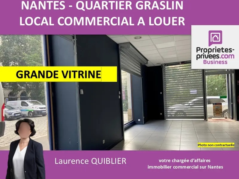 Commerce de détail dans Nantes à louer Photo du bâtiment- Image 1 de 10