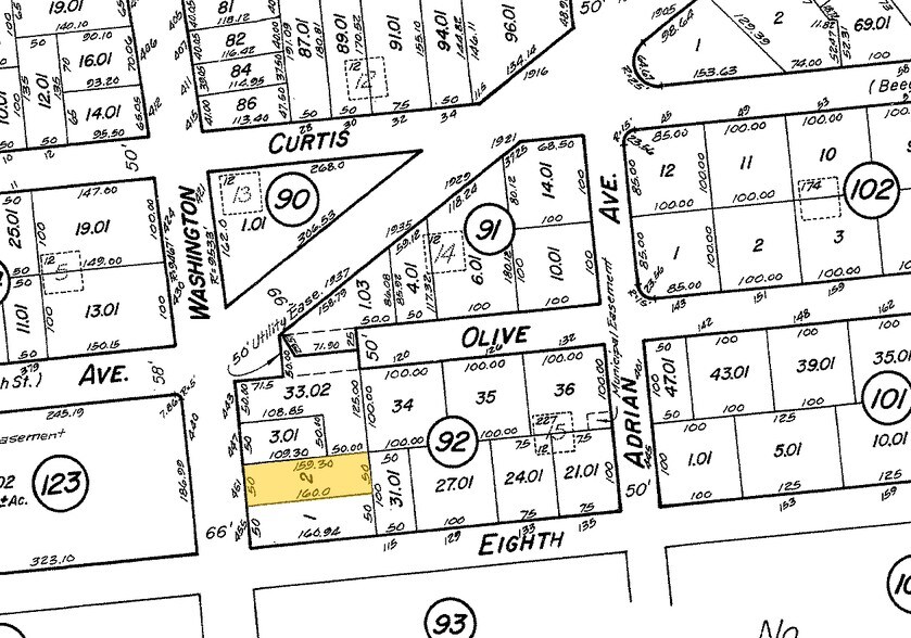 451 S Washington Ave, Piscataway, NJ à louer - Plan cadastral - Image 2 de 23