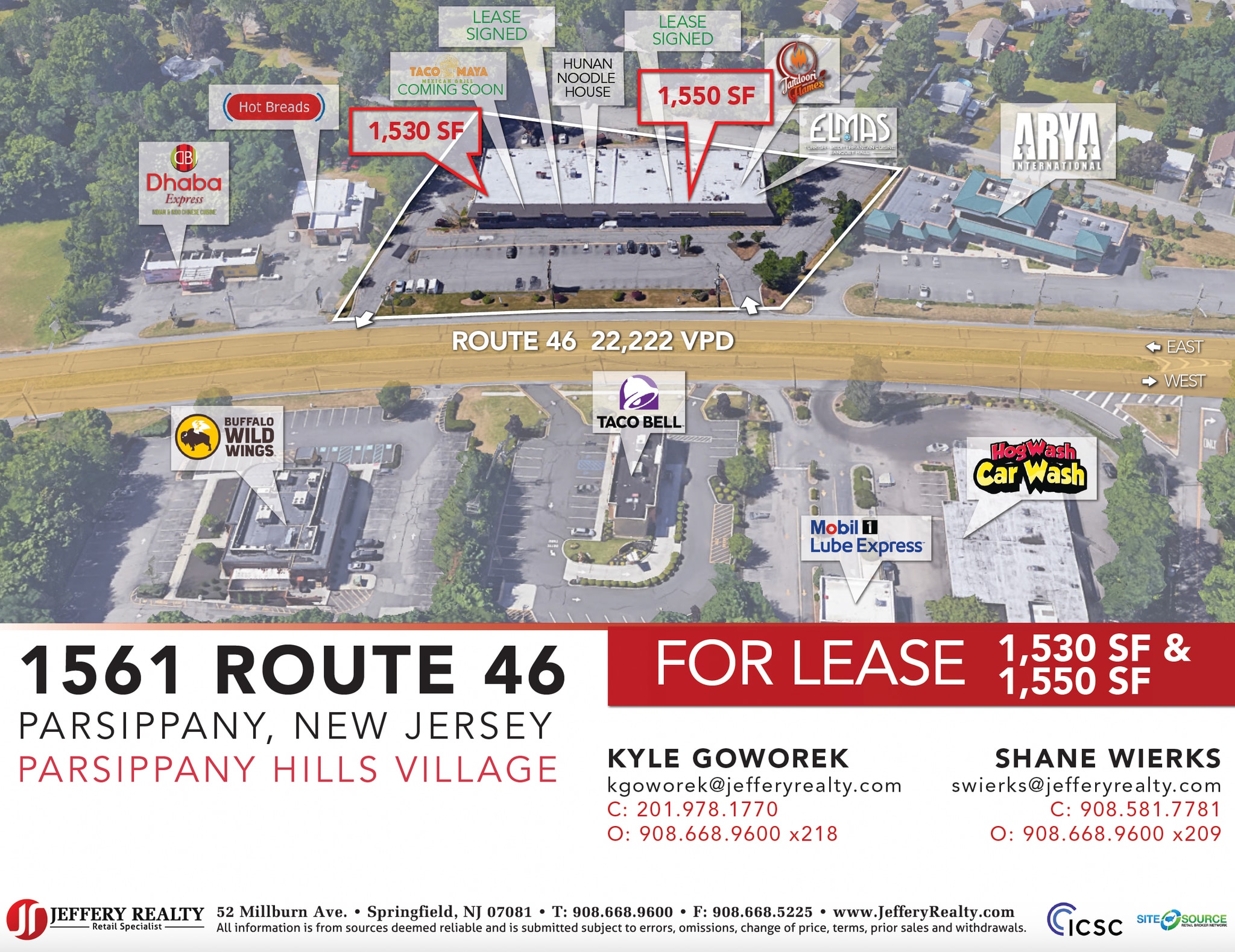 1561 US Highway 46, Parsippany, NJ for lease Primary Photo- Image 1 of 4