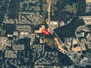 865-875 N Main St, Alpharetta, GA - Aérien  Vue de la carte