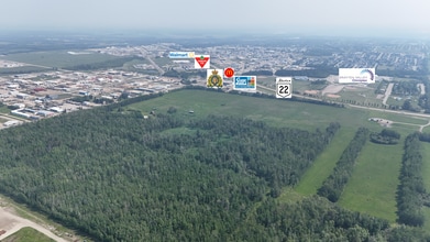 6311 50 ave, Drayton Valley, AB - AERIAL map view - Image1