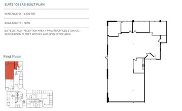 2035 corte del nogal, Carlsbad, CA for lease Floor Plan- Image 1 of 1