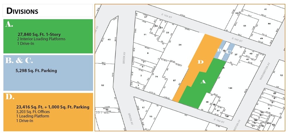 434 E 165th St, Bronx, NY for sale - Plat Map - Image 2 of 10