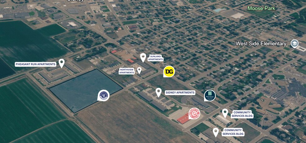 9th Avenue Northwest, Sidney, MT à vendre - Photo du bâtiment - Image 1 de 5