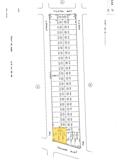 8567 Wilshire Blvd, Beverly Hills, CA for lease - Plat Map - Image 2 of 4