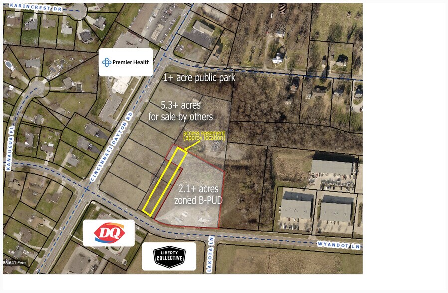 Wyandot Ln, Liberty Township, OH à vendre - Plan cadastral - Image 1 de 7