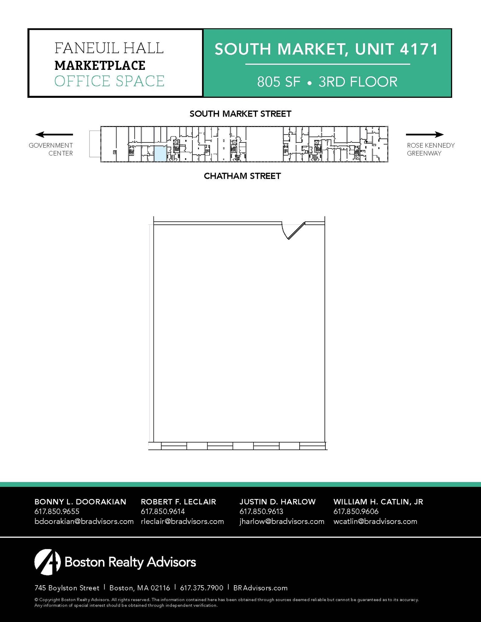 4 S Faneuil Hall Market Pl, Boston, MA for lease Floor Plan- Image 1 of 1