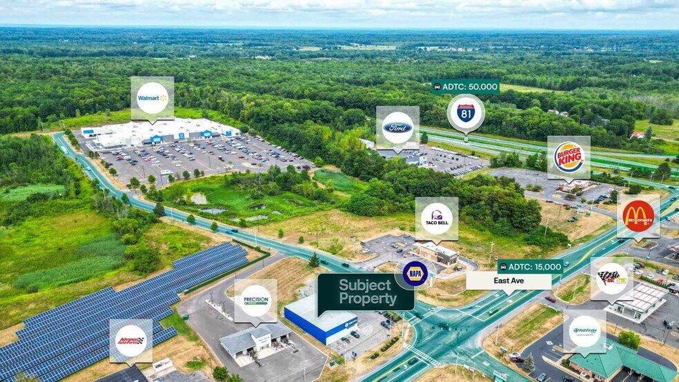 3034 East Ave, Central Square, NY à vendre - Aérien - Image 2 de 2