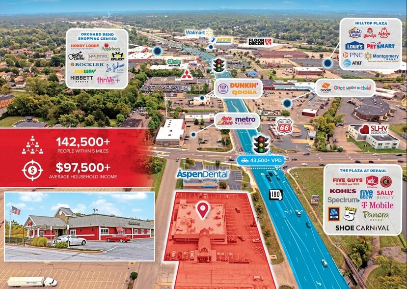 12235 St. Charles Rock Rd, Bridgeton, MO à vendre - Photo du bâtiment - Image 2 de 6