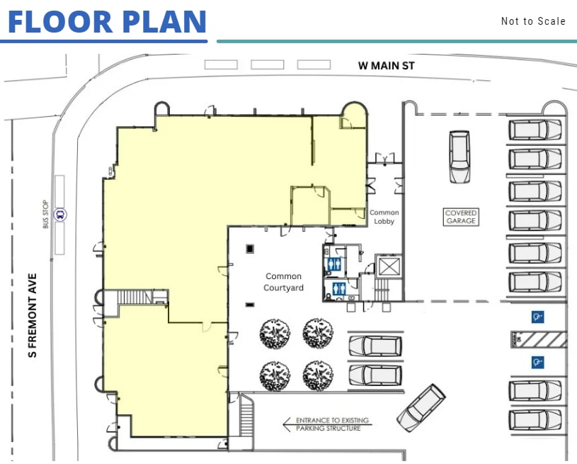 2550 W Main St, Alhambra, CA for lease Floor Plan- Image 1 of 11