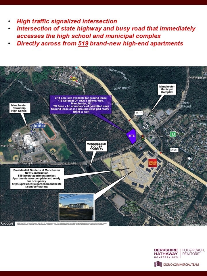 1 S Colonial Dr, Manchester Township, NJ for lease Building Photo- Image 1 of 9