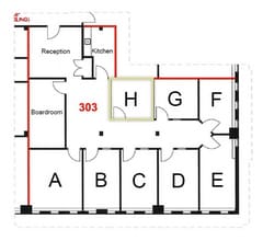 110 Eglinton Ave W, Toronto, ON for lease Floor Plan- Image 1 of 1