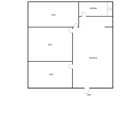 7297 Ronson Rd, San Diego, CA à louer Plan d’étage- Image 1 de 1