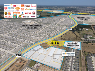 Plus de détails pour SEC FM 720 & Lloyd's Road, Oak Point, TX - Terrain à vendre