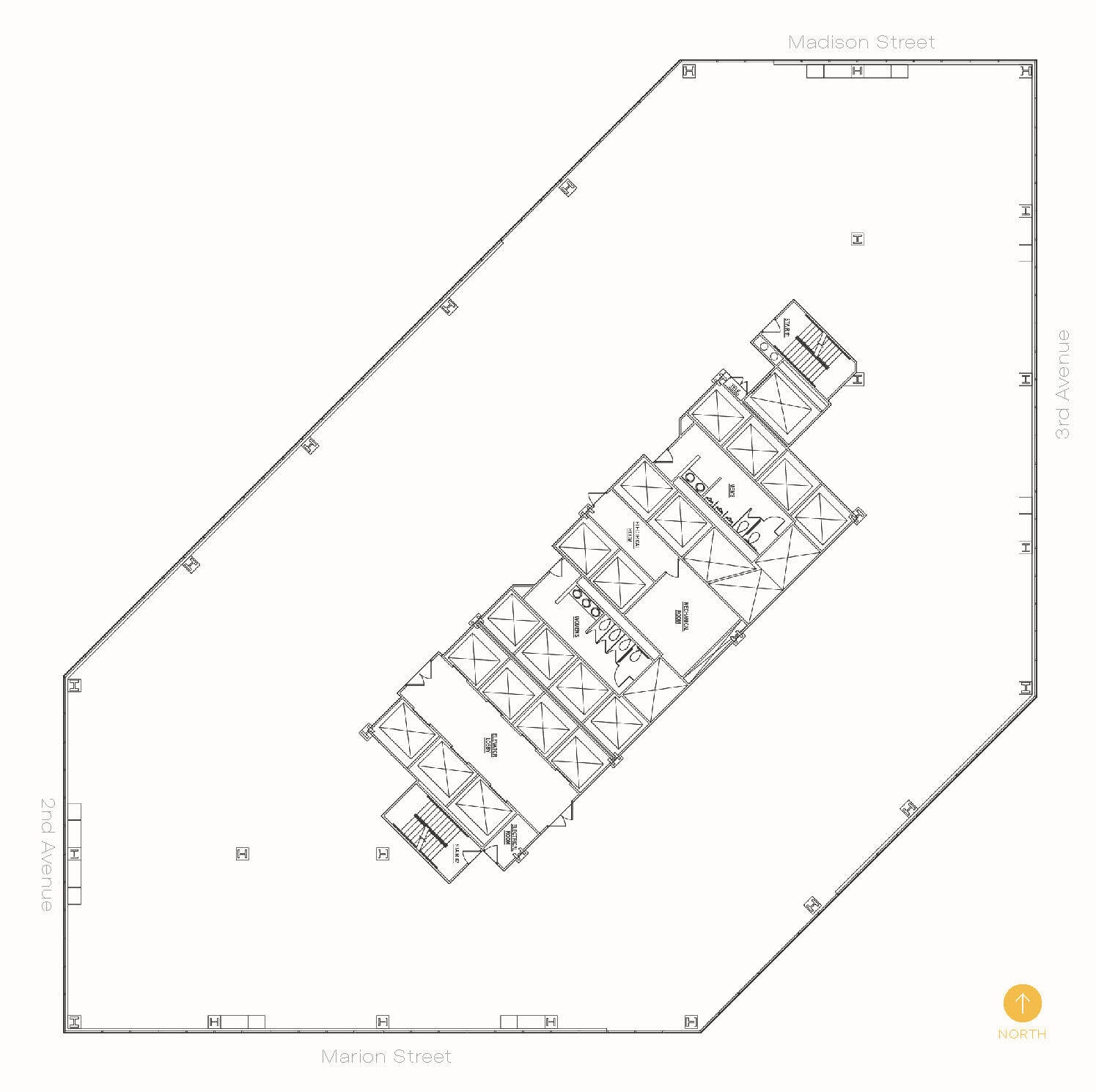 999 3rd Ave, Seattle, WA for lease Floor Plan- Image 1 of 9