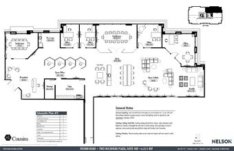 3050 Peachtree Rd NW, Atlanta, GA à louer Plan d’étage- Image 1 de 9