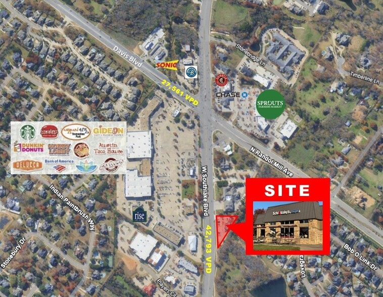 2000 W Southlake Blvd, Southlake, TX for lease - Aerial - Image 2 of 11