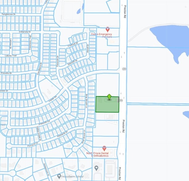 10865 Preston Rd, Frisco, TX for lease - Plat Map - Image 3 of 3