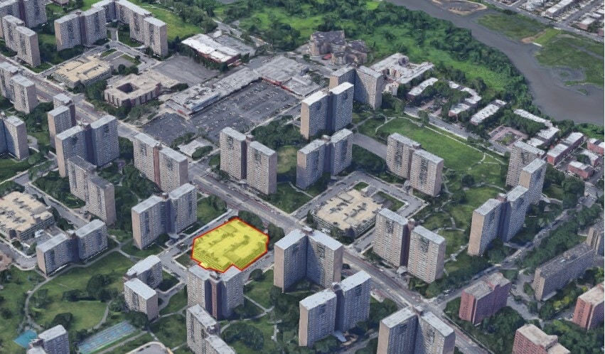 1279 Pennsylvania, Brooklyn, NY à louer - Aérien - Image 2 de 3