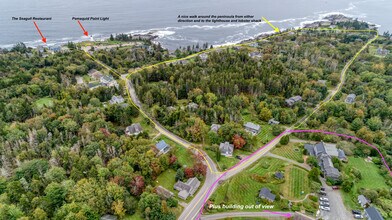3063 Bristol Rd, New Harbor, ME - AERIAL map view - Image1