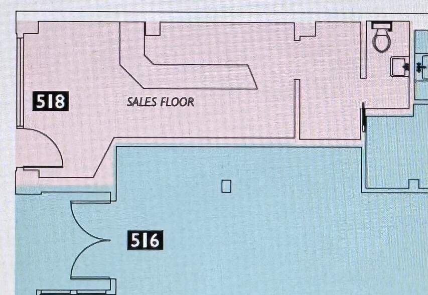516 Broadway E, Seattle, WA à louer - Plan d’étage - Image 2 de 3