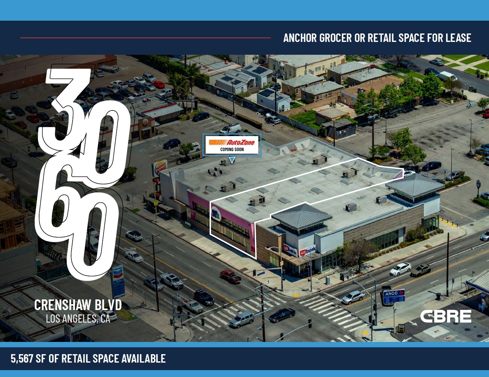 3060 Crenshaw Blvd, Los Angeles, CA à louer Photo principale- Image 1 de 8