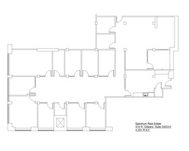 414 N Orleans St, Chicago, IL for lease Floor Plan- Image 1 of 1