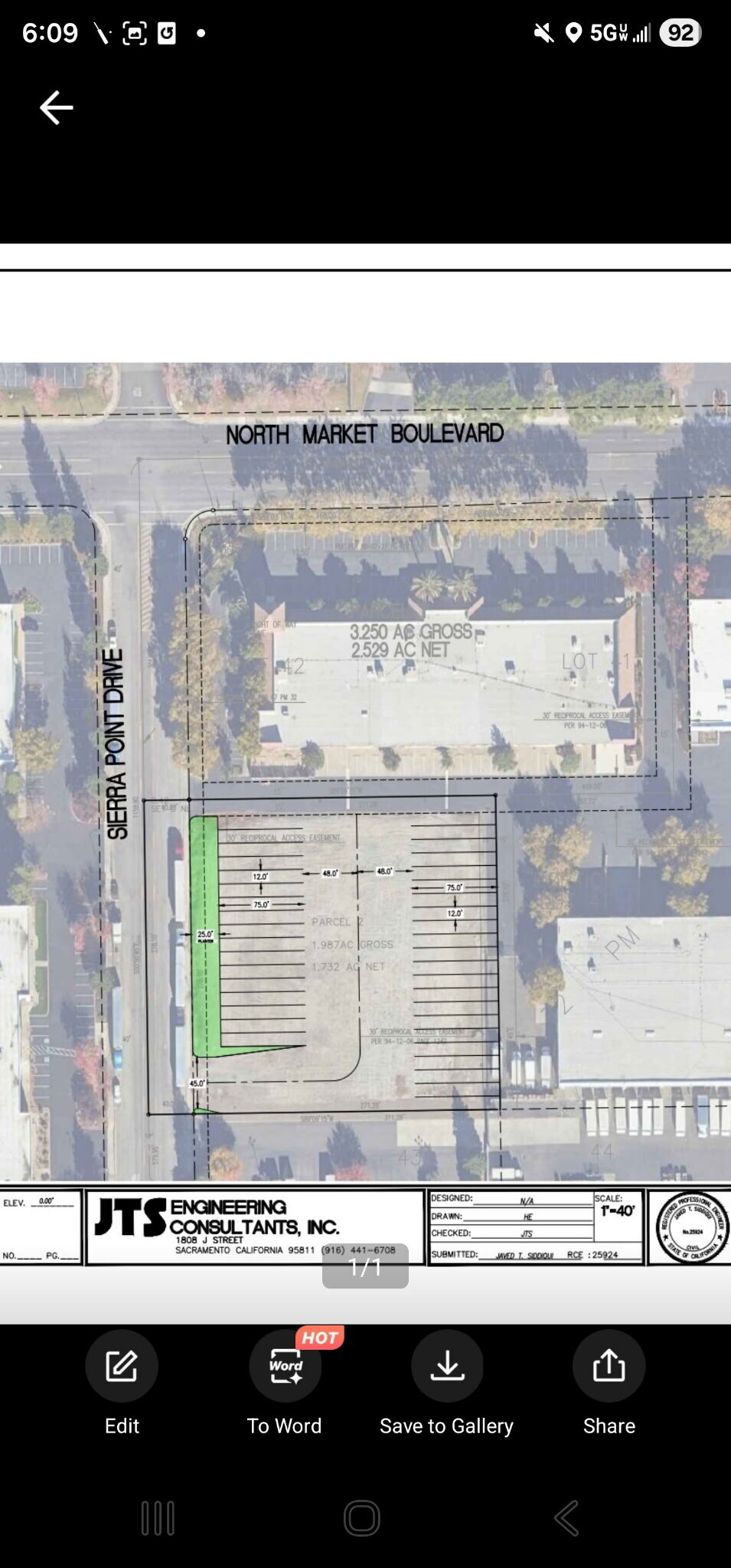 0 Sierra Point Drive, Sacramento, CA à vendre Photo principale- Image 1 de 2