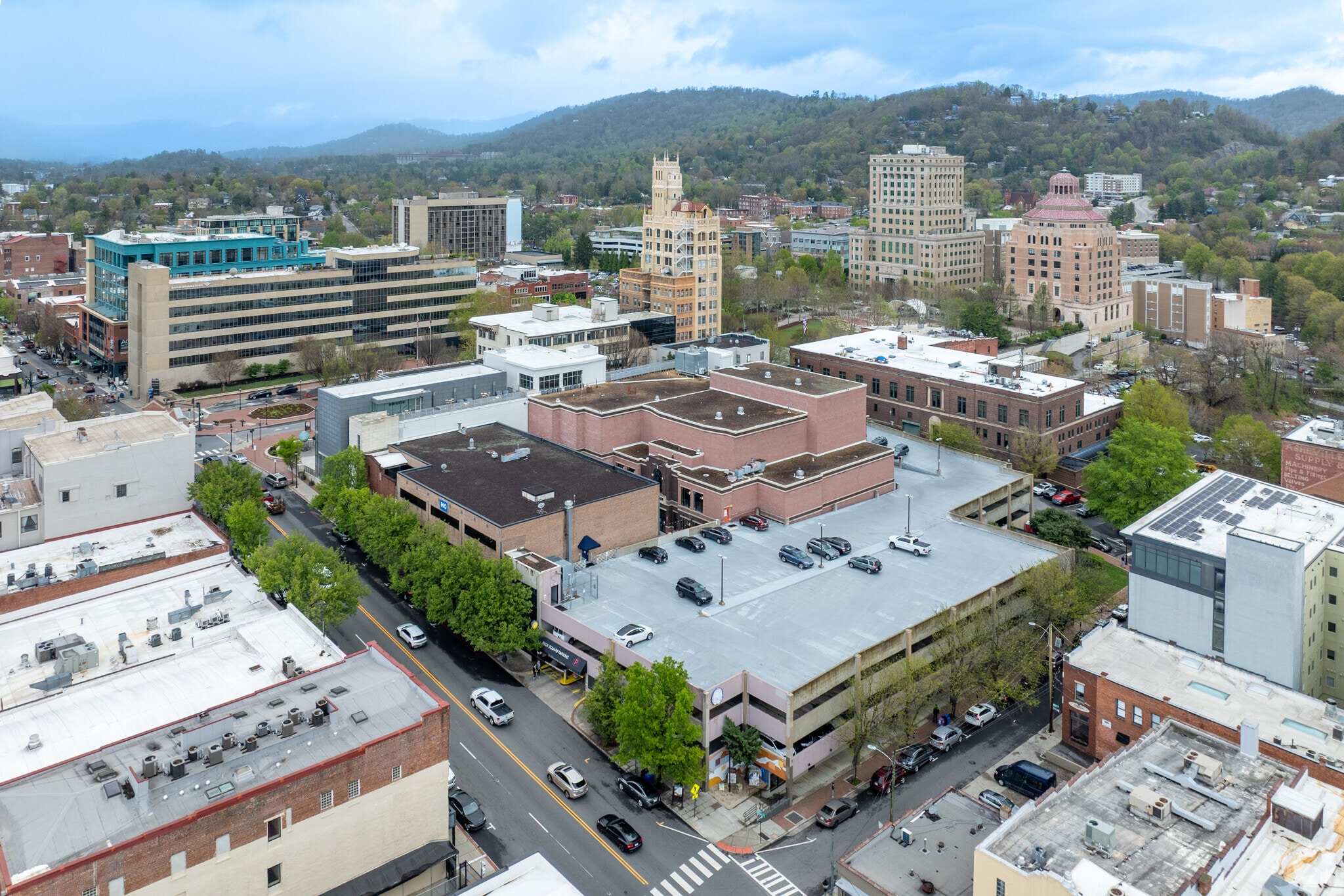 4-18 Biltmore Ave, Asheville, NC for lease Aerial- Image 1 of 26