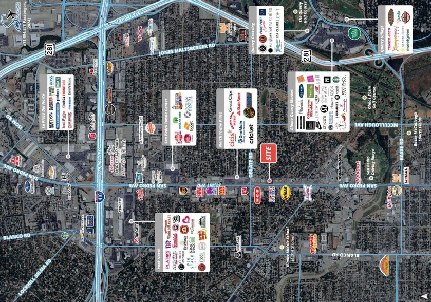 6630 San Pedro Ave, San Antonio, TX for sale - Aerial - Image 2 of 4