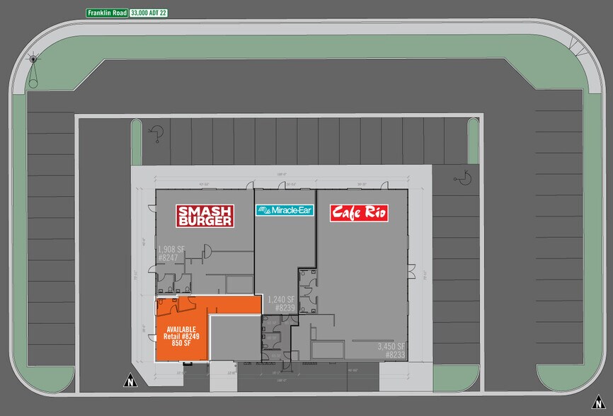 8033 W Franklin Rd, Boise, ID à louer - Photo du bâtiment - Image 3 de 18