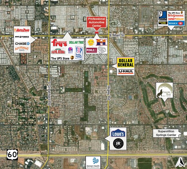 5026 E Main St, Mesa, AZ à louer - Photo du bâtiment - Image 3 de 4